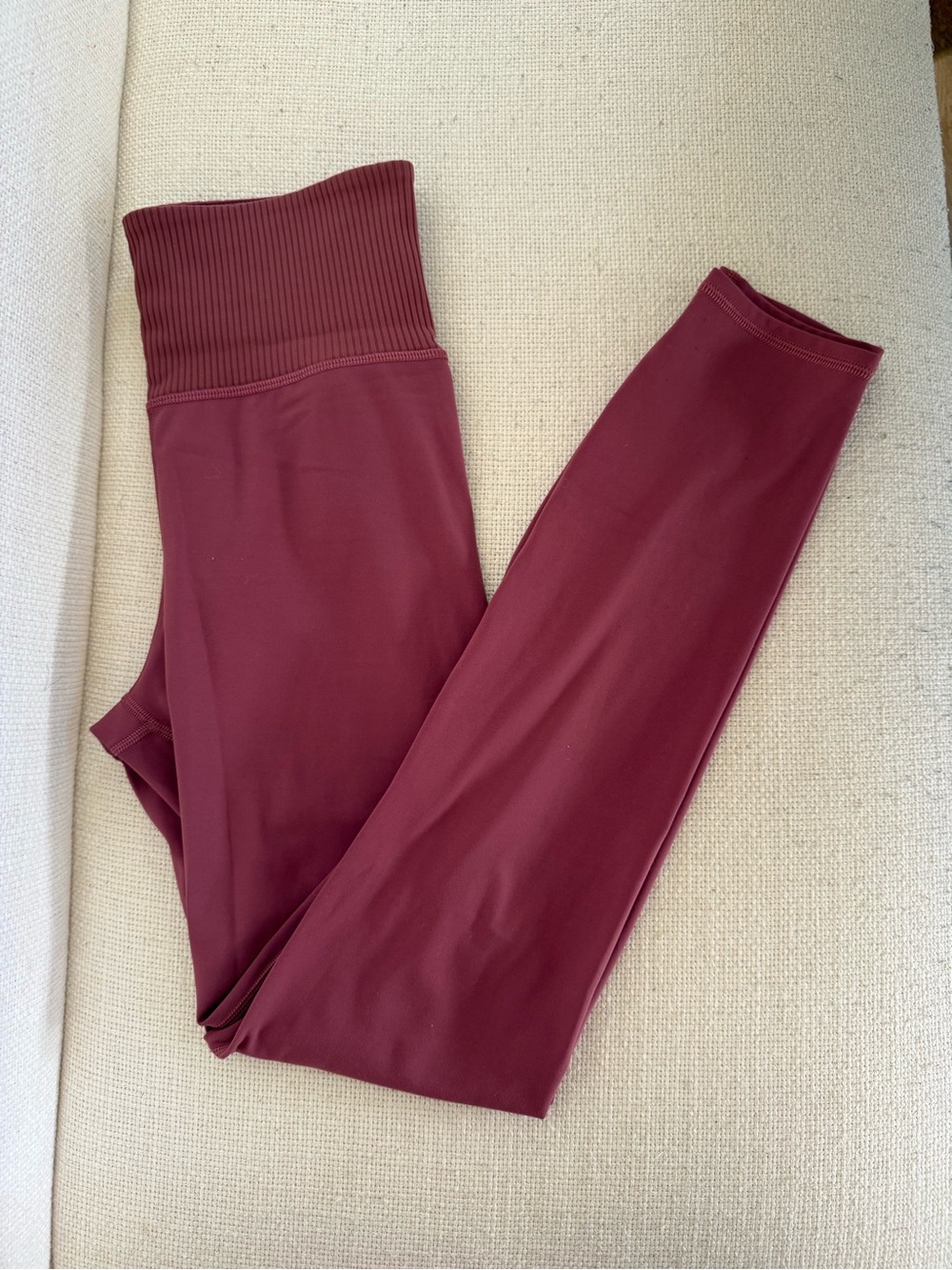 Vuori Rib Studio Legging in Desert Rose